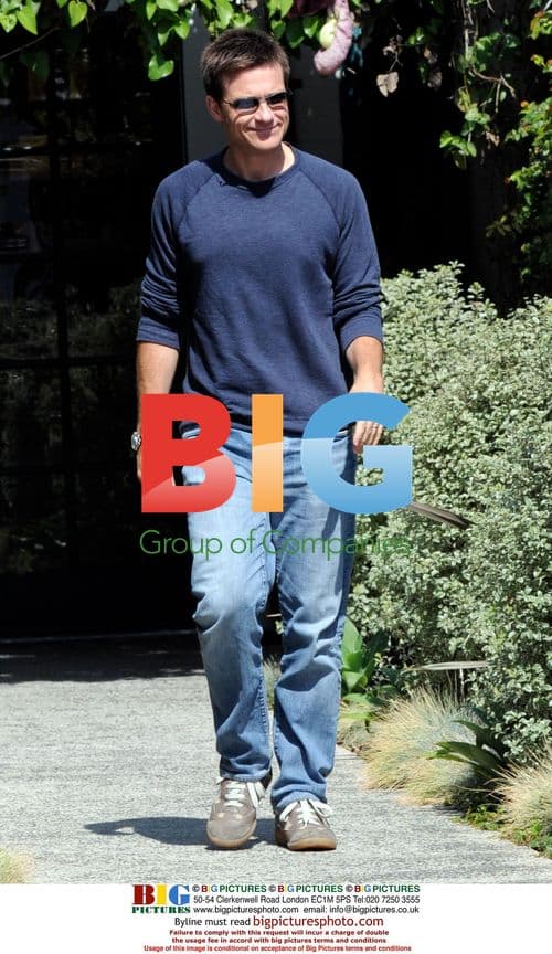 Jason Bateman Leaving Salon in LA