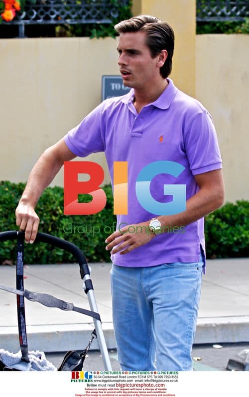 Kourtney Kardashian and Scott Disick on outing