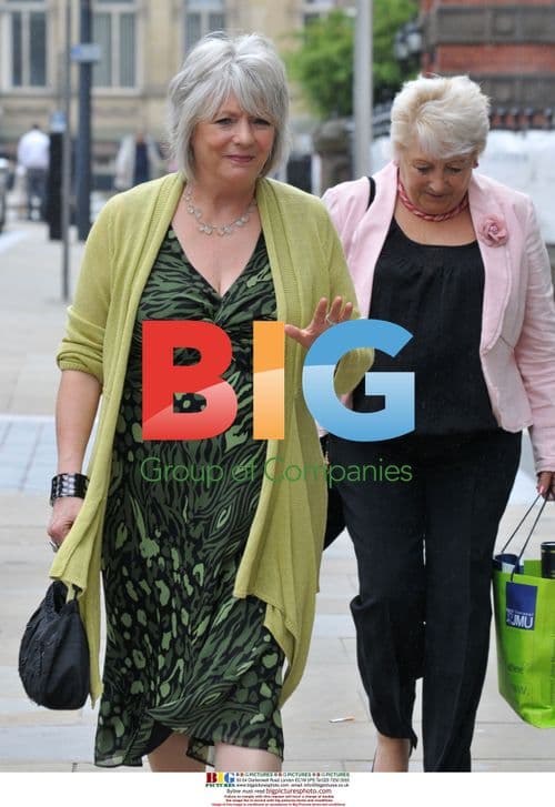 Alison Steadman Spotted in Liverpool