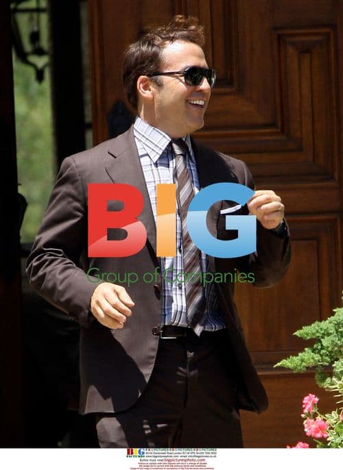Jeremy Piven filming Entourage