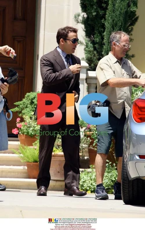 Jeremy Piven Filming 'Entourage' in Toluca Lake