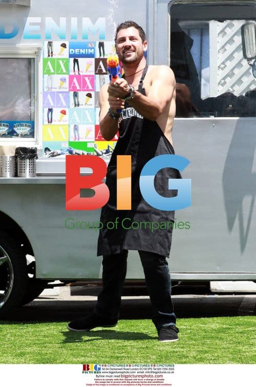 Maksim Chmerkovskiy at Armani Exchange event