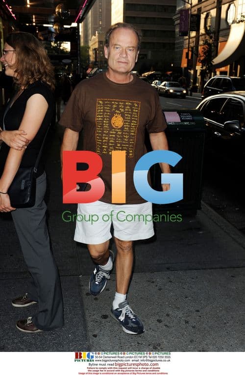 Kelsey Grammer Arriving at Broadway Play After Divorce News