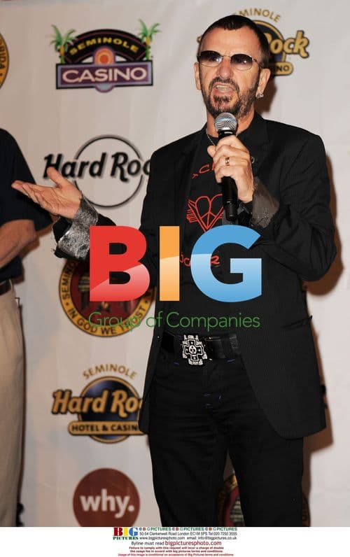 Ringo Starr at Hard Rock Cafe for Haiti Relief