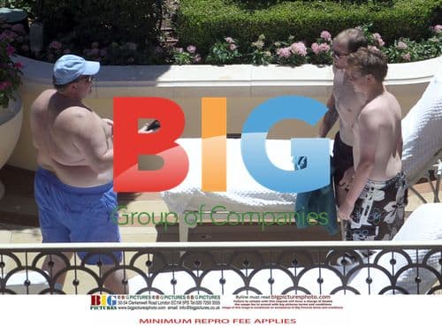 Rooney Family Poolside in USA