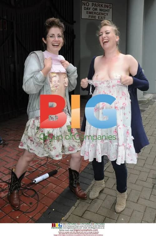 YouTube Pranksters Taped Jedward Pics to Breasts