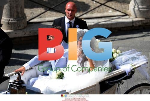 Wesley Sneijder and Yolanthe Cabau wedding