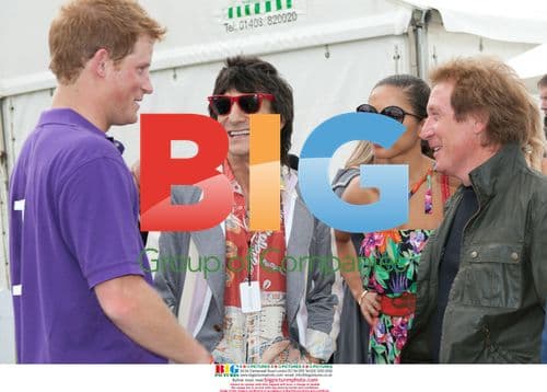 Prince Harry at Asprey World Cup