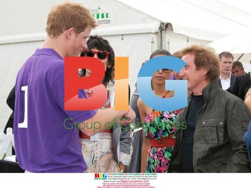 Prince Harry at Asprey World Cup