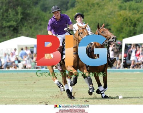 Prince Harry at Polo Event