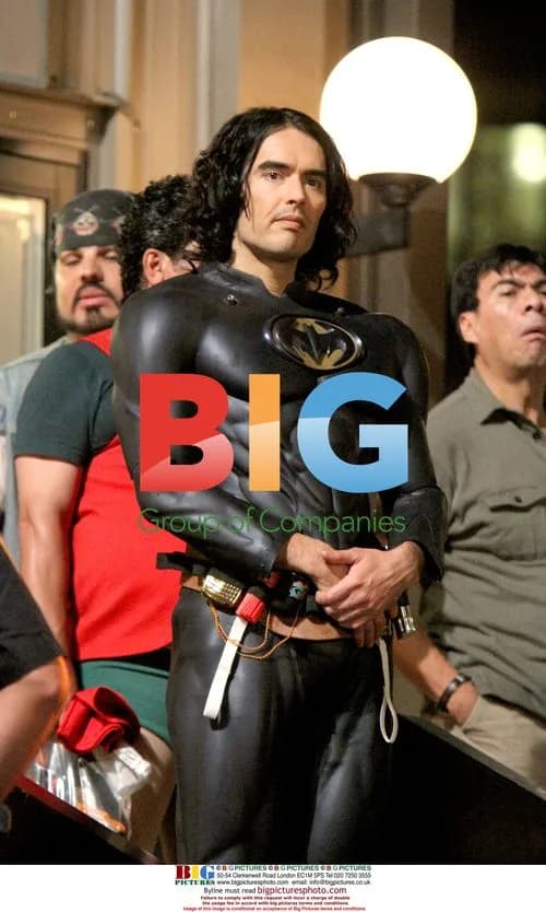 Russell Brand on 'Arthur' Movie Set
