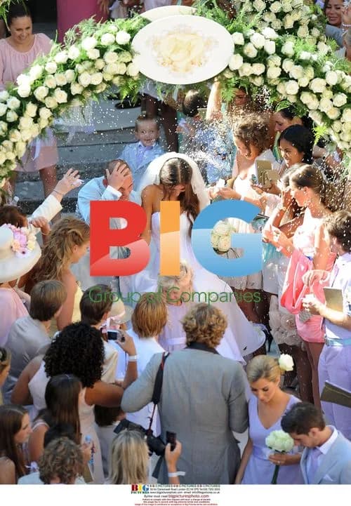 Sneijder and Cabau Van Kasbergen Wedding