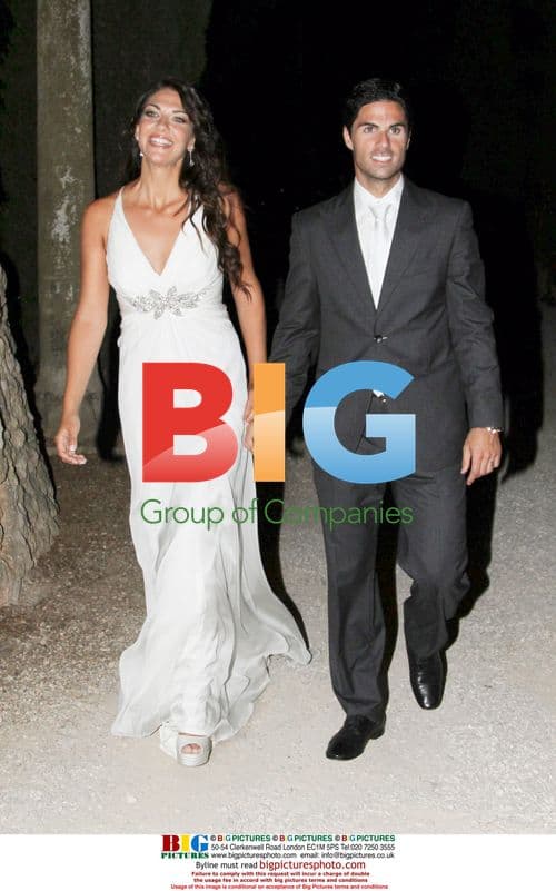 Mikel Arteta & Lorena Bernal's Wedding