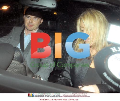 Patsy Kensit spotted with mystery man