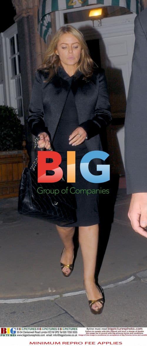 Patsy Kensit spotted with mystery man