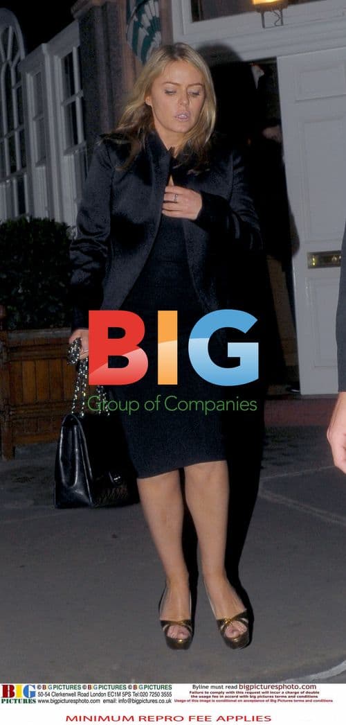Patsy Kensit Spotted with Mystery Man