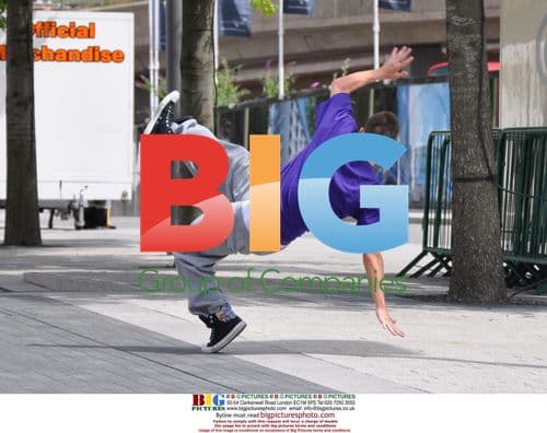 Konnie Huq on X Factor Set