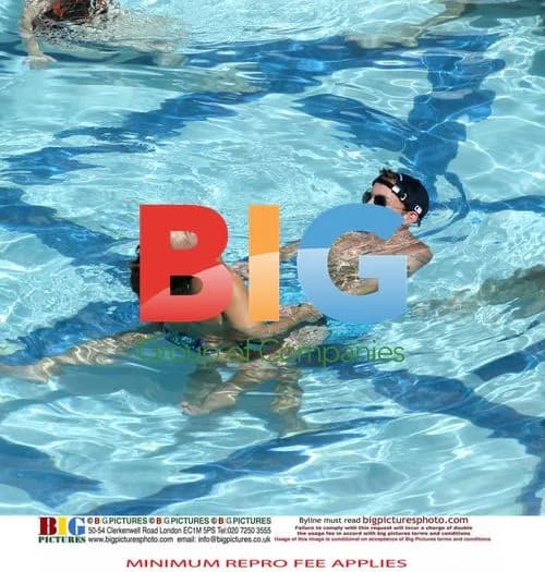 Wayne and Coleen Rooney Pool Day in Vegas