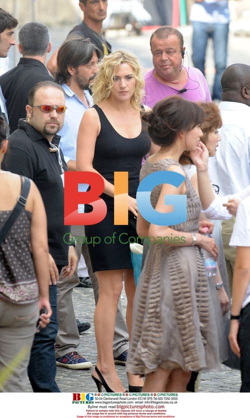 Kate Winslet, Aishwarya Rai, and Lin Chin-Ling filming commercial