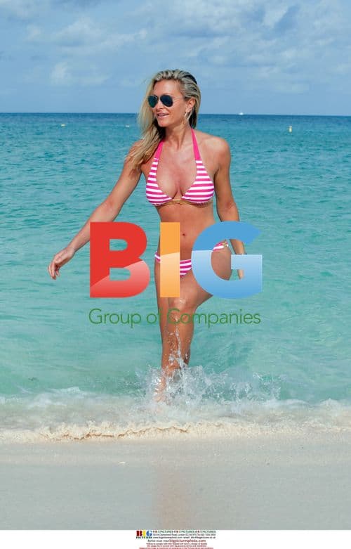 Caprice Relaxes in French Riviera