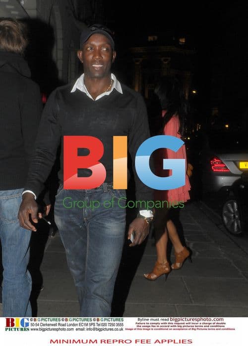 Dwight Yorke Seen with Mystery Woman