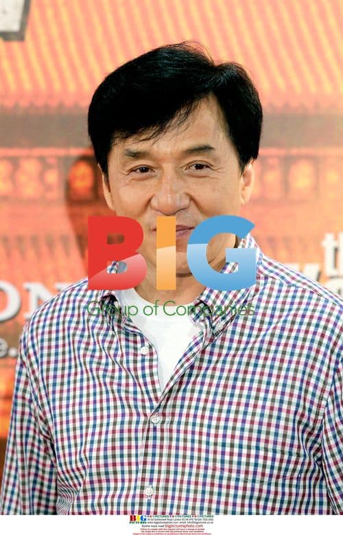 Jackie Chan and Jaden Smith at Karate Kid Premiere