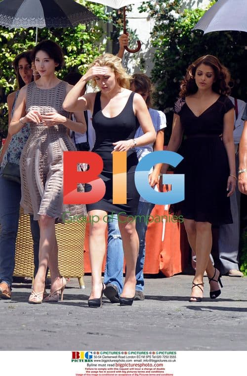 Kate Winslet films 'Dolce Vita' commercial in Italy