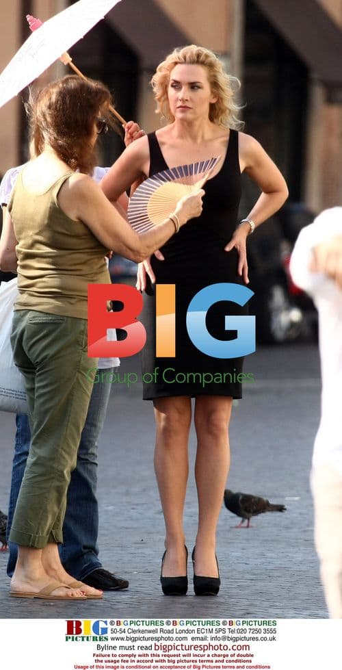 Kate Winslet films 'Dolce Vita' commercial in Italy