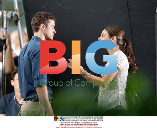Justin Timberlake and Mila Kunis Film 'Friends With Benefits'