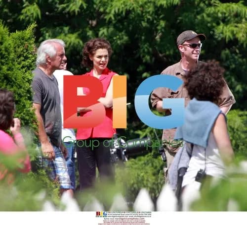 Katie Holmes on 'The Kennedy\'s' set