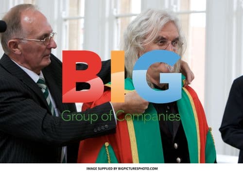 Billy Connolly receives honorary degree