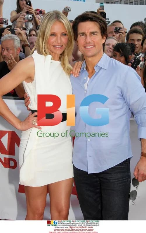 Cameron Diaz and Tom Cruise at 'Knight and Day' Premiere