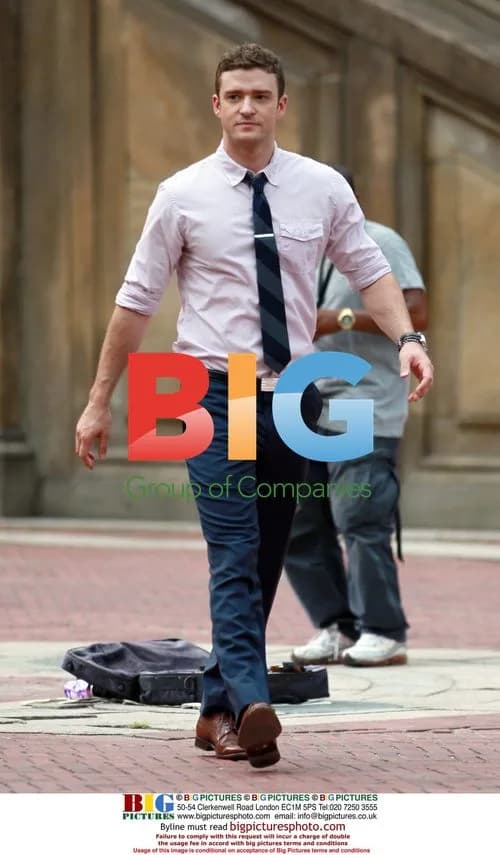 Justin Timberlake and Mila Kunis on 'Friends with Benefits' set
