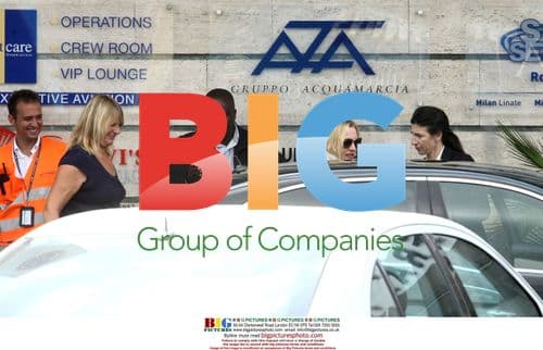 Kate Winslet Arrives in Italy with Family