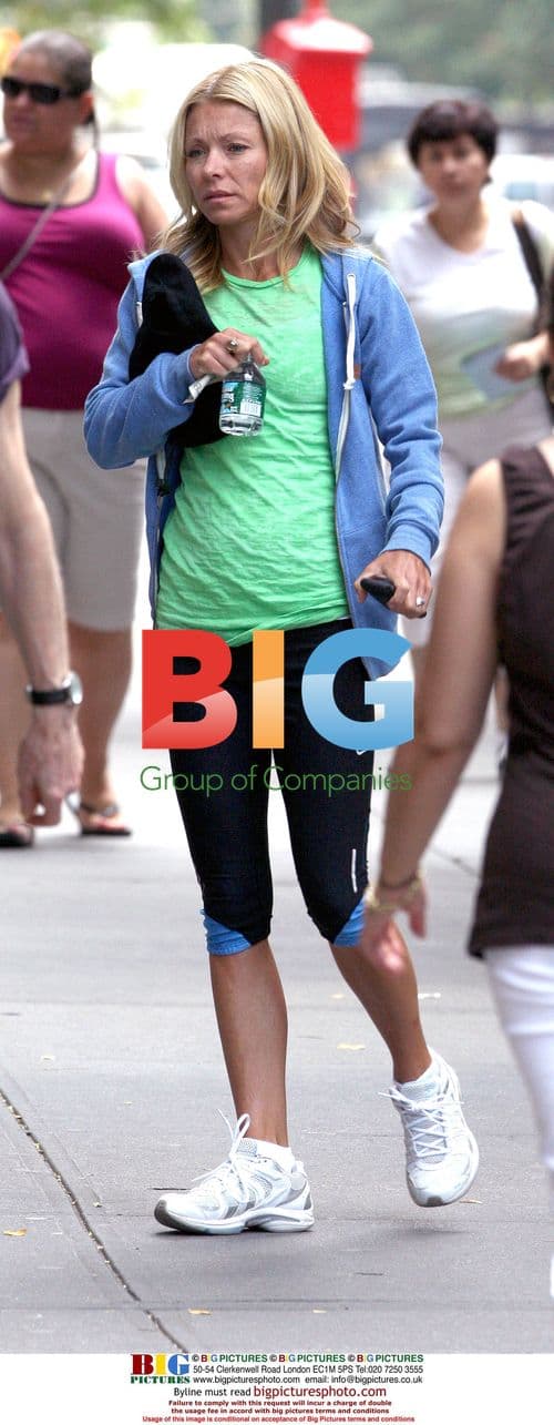 Kelly Ripa Heads to Gym in NYC