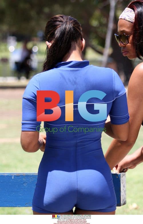 Christina Milian Workout in Woodland Hills