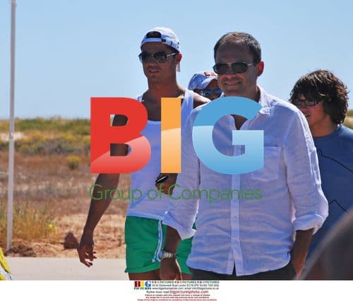 Cristiano Ronaldo on Holiday in Algarve