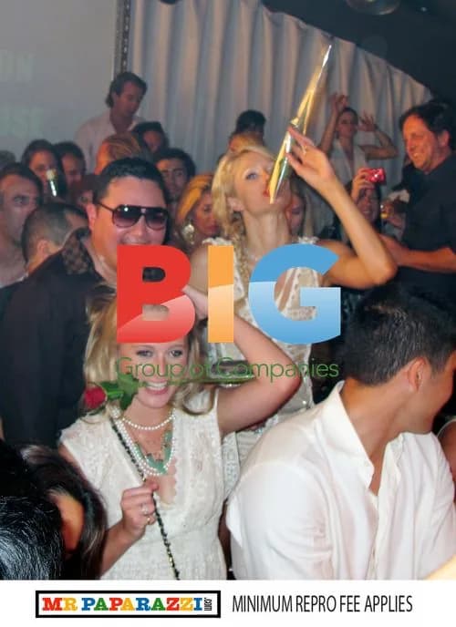 Paris Hilton and Nicky Hilton party in St Tropez