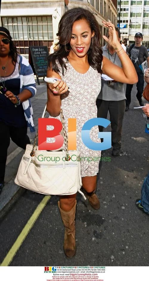 The Saturdays Leaving Radio 1 in London