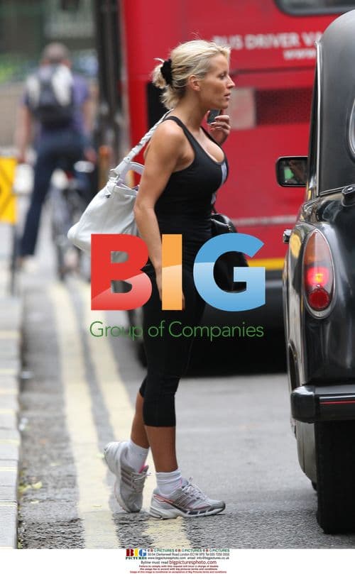 Davinia Taylor Heads to Pilates in London