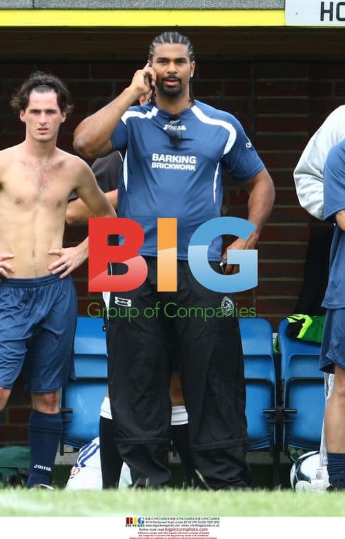 David Haye at Indee Rose Boxing Tournament