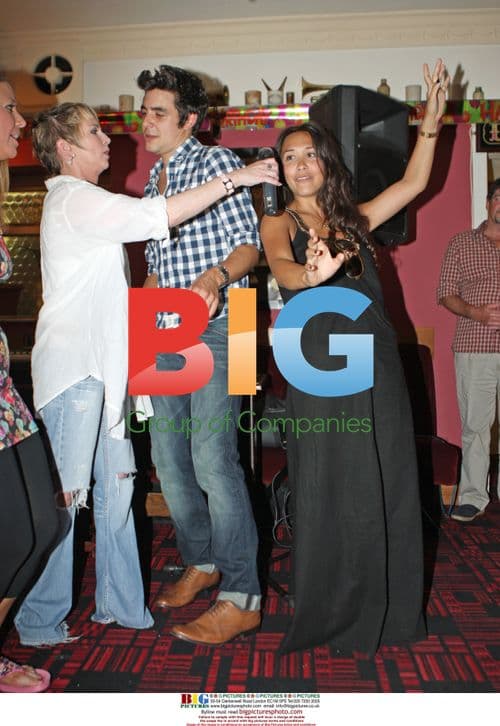 Charlotte Church, Mylene Klass, and Noel from Hear Say Celebrate 30th Birthday