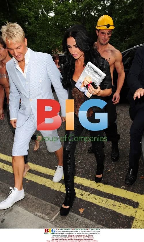Katie Price at Gary Cockerill's Book Launch
