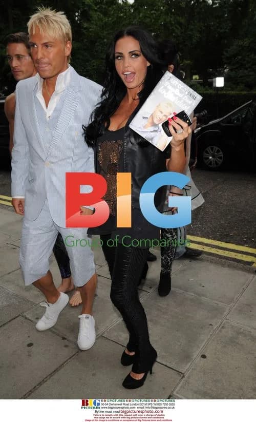 Katie Price at Gary Cockerill's Book Launch