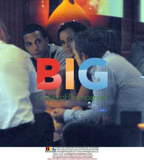Marvin Humes and Rochelle Wiseman at Mayfair Hotel