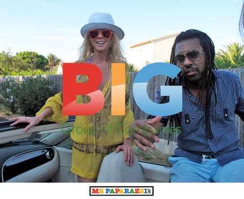 Tara Reid, Jeffery Dread and Michael Axtmann in France