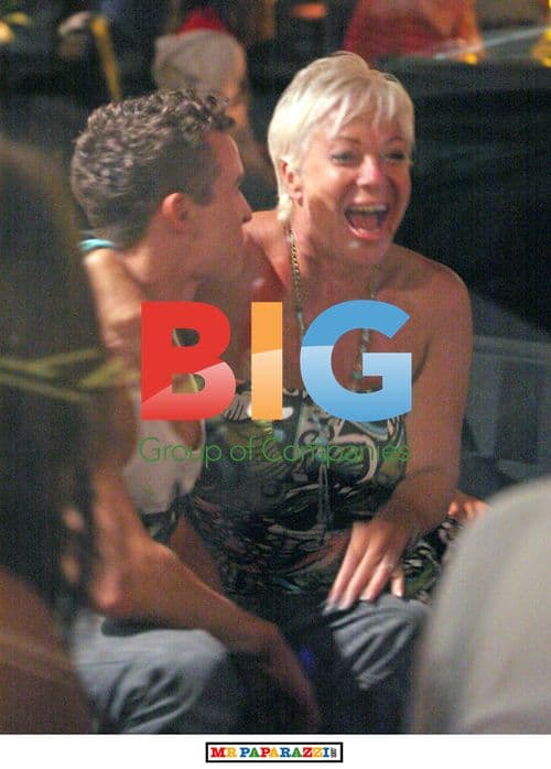 Denise Welch Flirts With Mystery Man