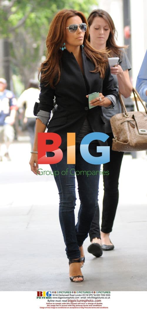 Eva Longoria Arrives at LA Office