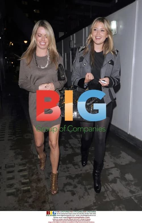 Holly Vallance Night Out in London