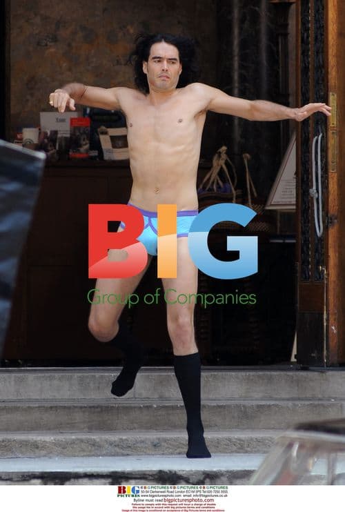 Russell Brand on 'Arthur' set in New York